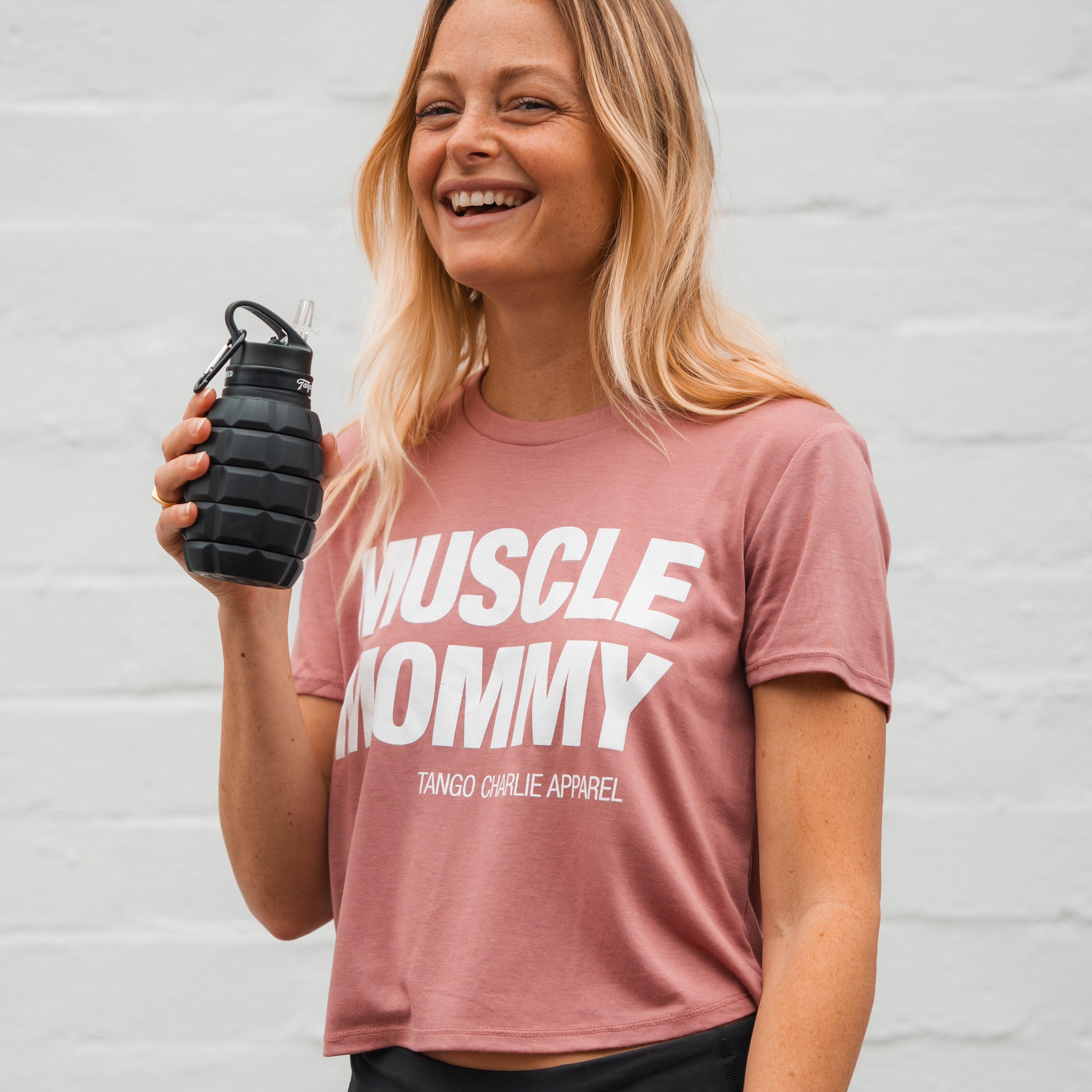 “Muscle Mommy” - Women’s Crop tee