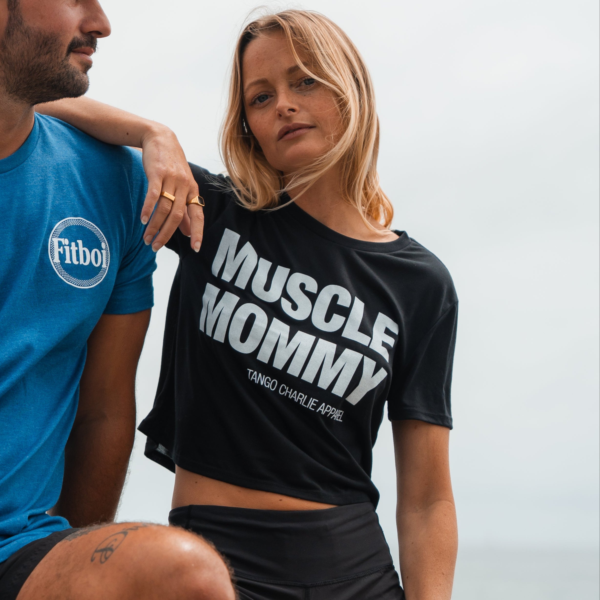 “Muscle Mommy” - Women’s Crop tee