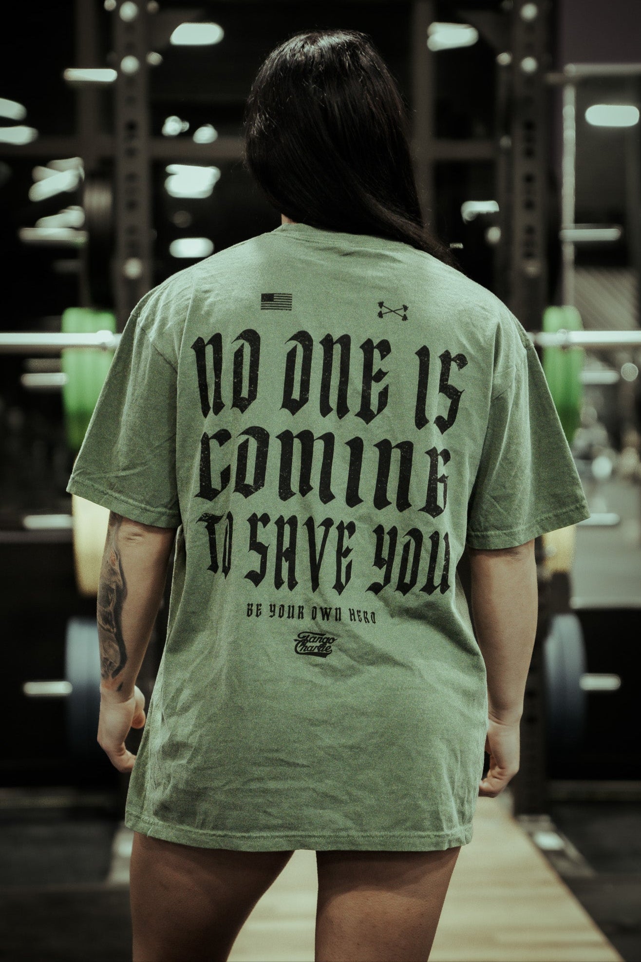 No One Is Coming To Save You Hemp - Premium Tee