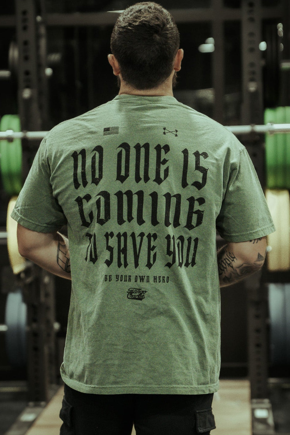 No One Is Coming To Save You Hemp - Premium Tee