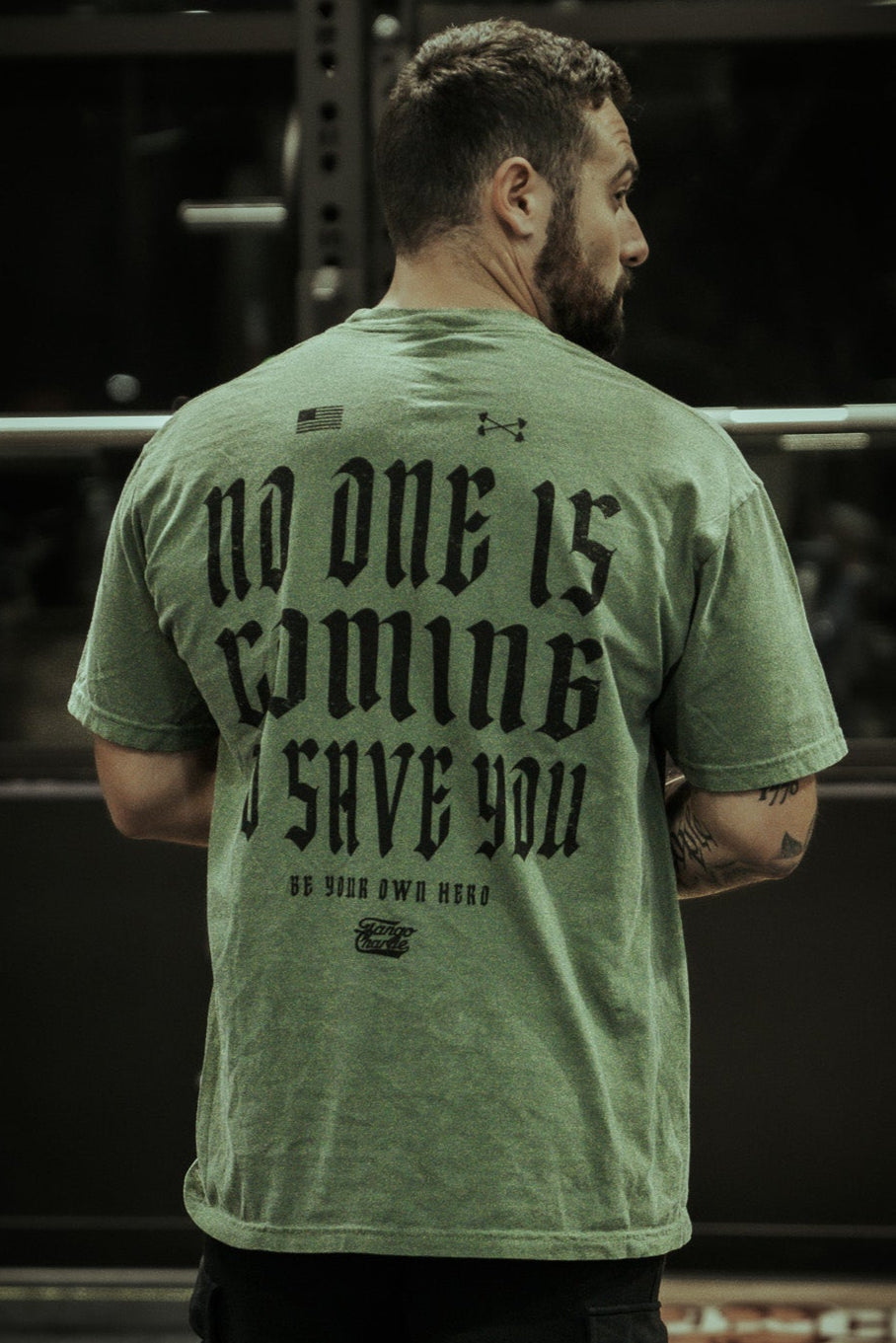 No One Is Coming To Save You Hemp - Premium Tee