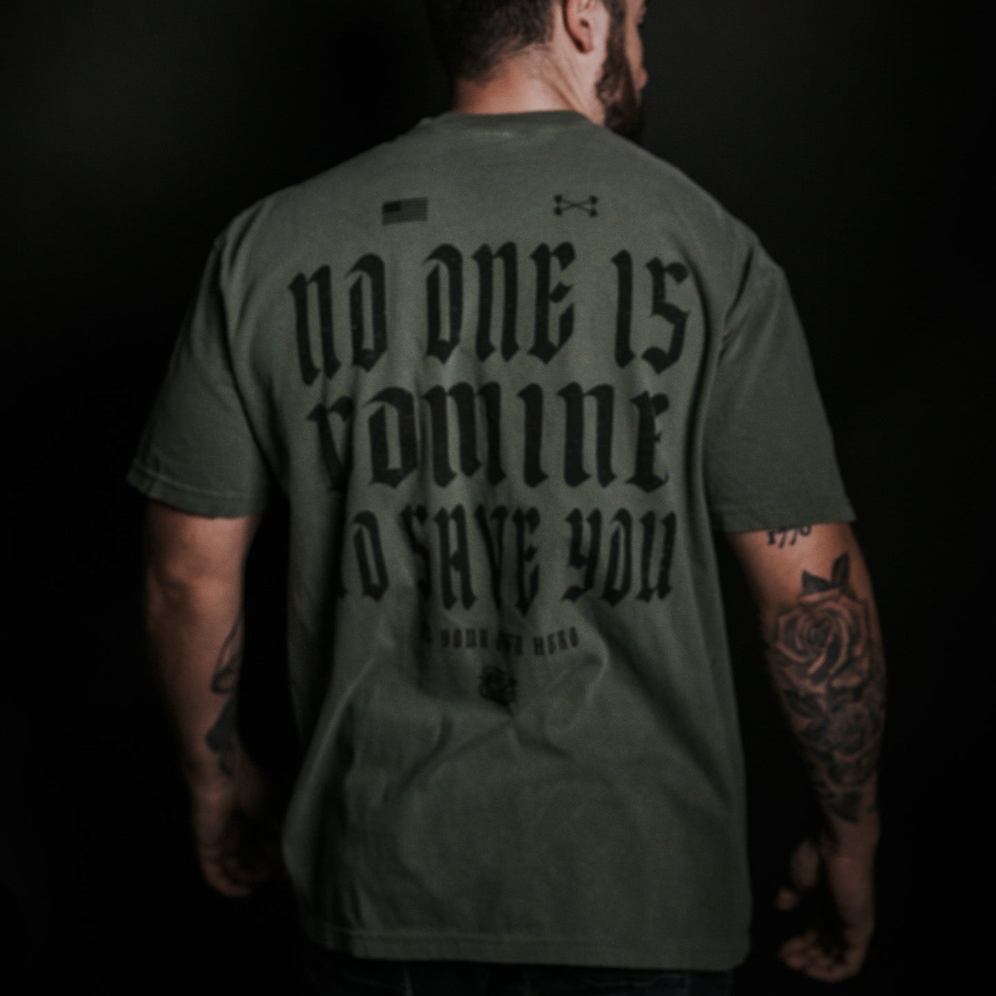 No One Is Coming To Save You Hemp - Premium Tee