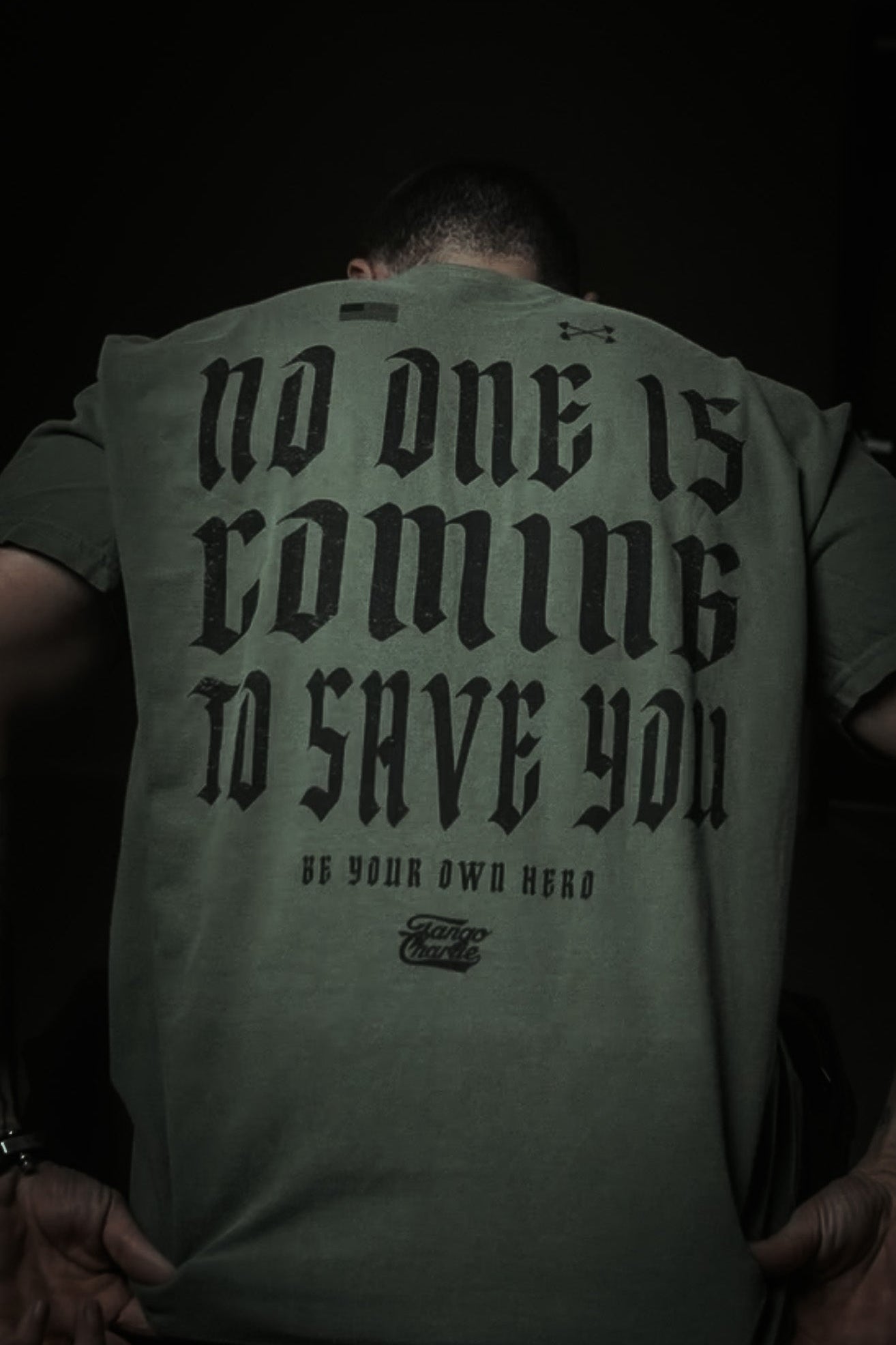 No One Is Coming To Save You Hemp - Premium Tee