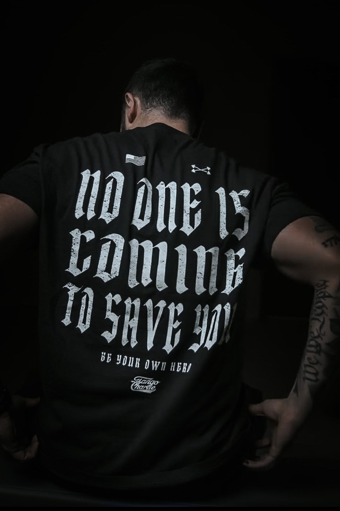 No One Is Coming To Save You - Premium Tee