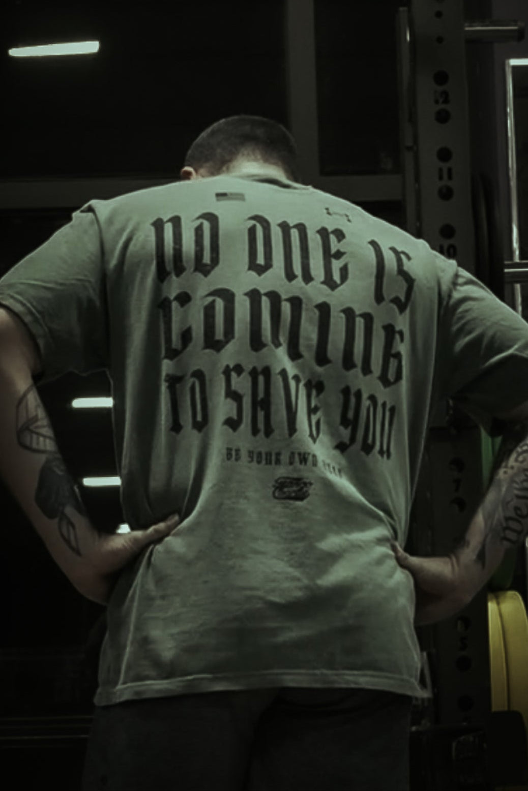 No One Is Coming To Save You Hemp - Premium Tee