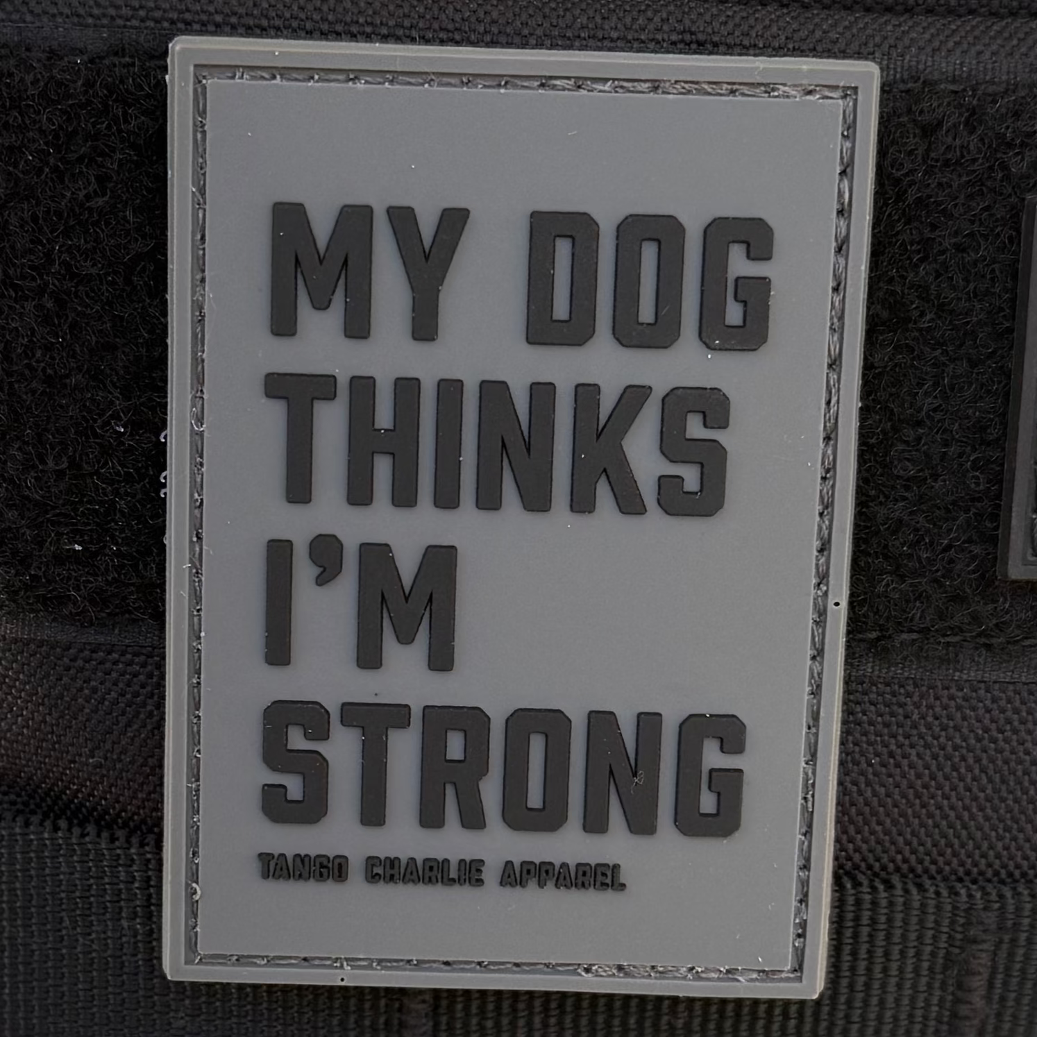 "My Dog Thinks I'm Strong" - Patch